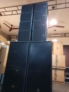 6 Black Dj Systems, For Big Event, Channel: 3 at Rs 260000/pack in Udaipur